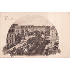 Eger - Theaterplatz - Cheb