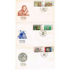 3 x FDC - Expo 67 Montreal