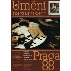 Umění na známkách - Praga 88