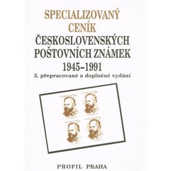 Specializovaný ceník Československých známek 1945 - 1991