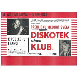 Plakát A1 - Diskotek show klub (Miloš Skalka, Jakub Jakoubek)