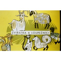 Pohádka do promítačky - Zvířátka a loupežníci