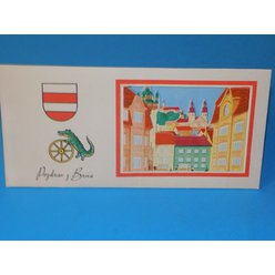 K. Cmíral - Brno - radnice s hradem 3D