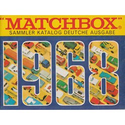 Matchbox Sammler katalog Deutsche Ausgabe 1968