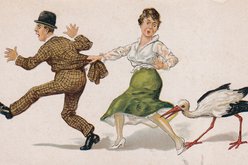 Pozor - slevy u velké části žánrových pohlednic.