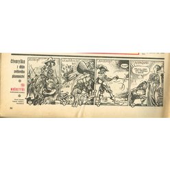 Kája Saudek - Čtverylka - Alexander Dumas : Tři mušketýři