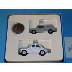 Corgi Classics - Stockport Borough Police Set - Morris Minor & Mini Van
