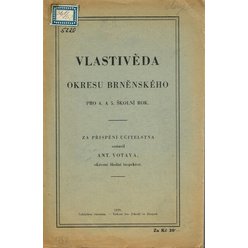 Ant. Votava - Vlastivěda okresu brněnského