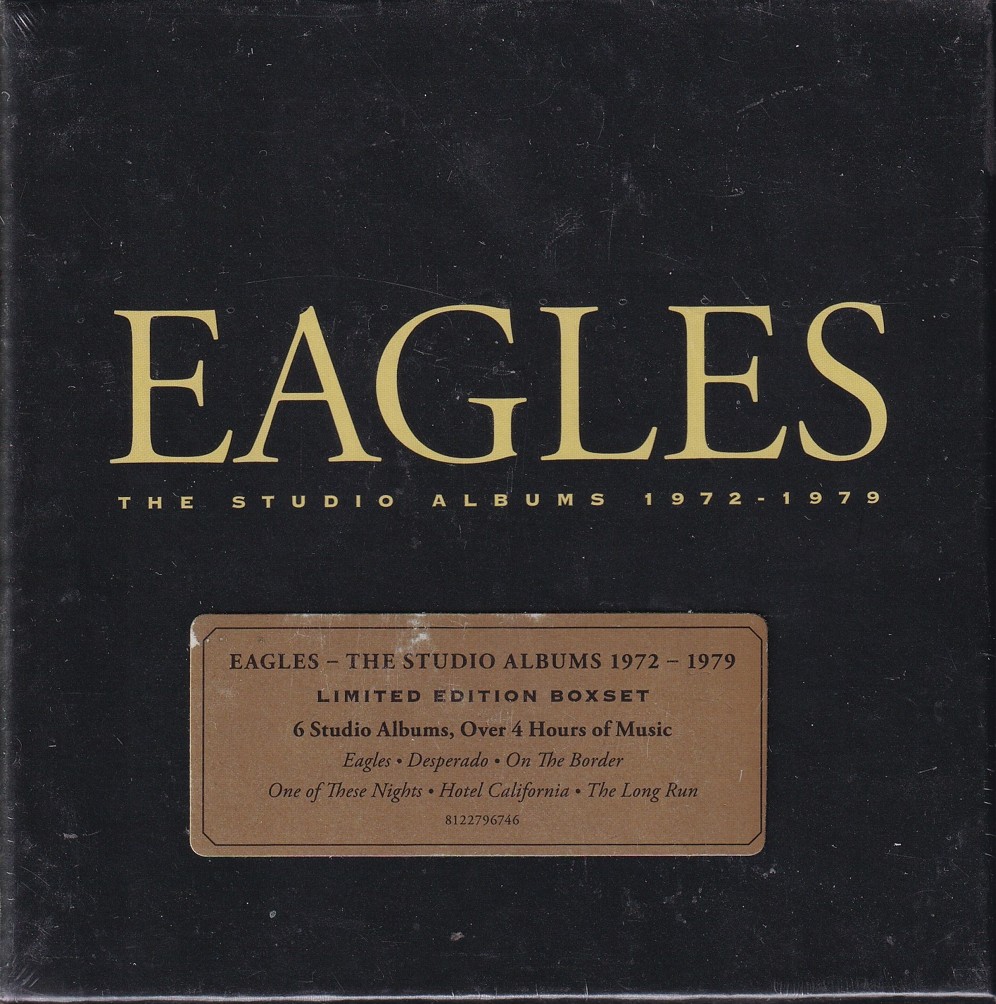 6 CD Eagles - The Studio Albums 1972 - 1979 (nové, zatavené)