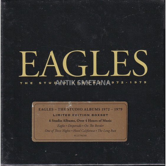 6 CD Eagles - The Studio Albums 1972 - 1979 (nové, zatavené)