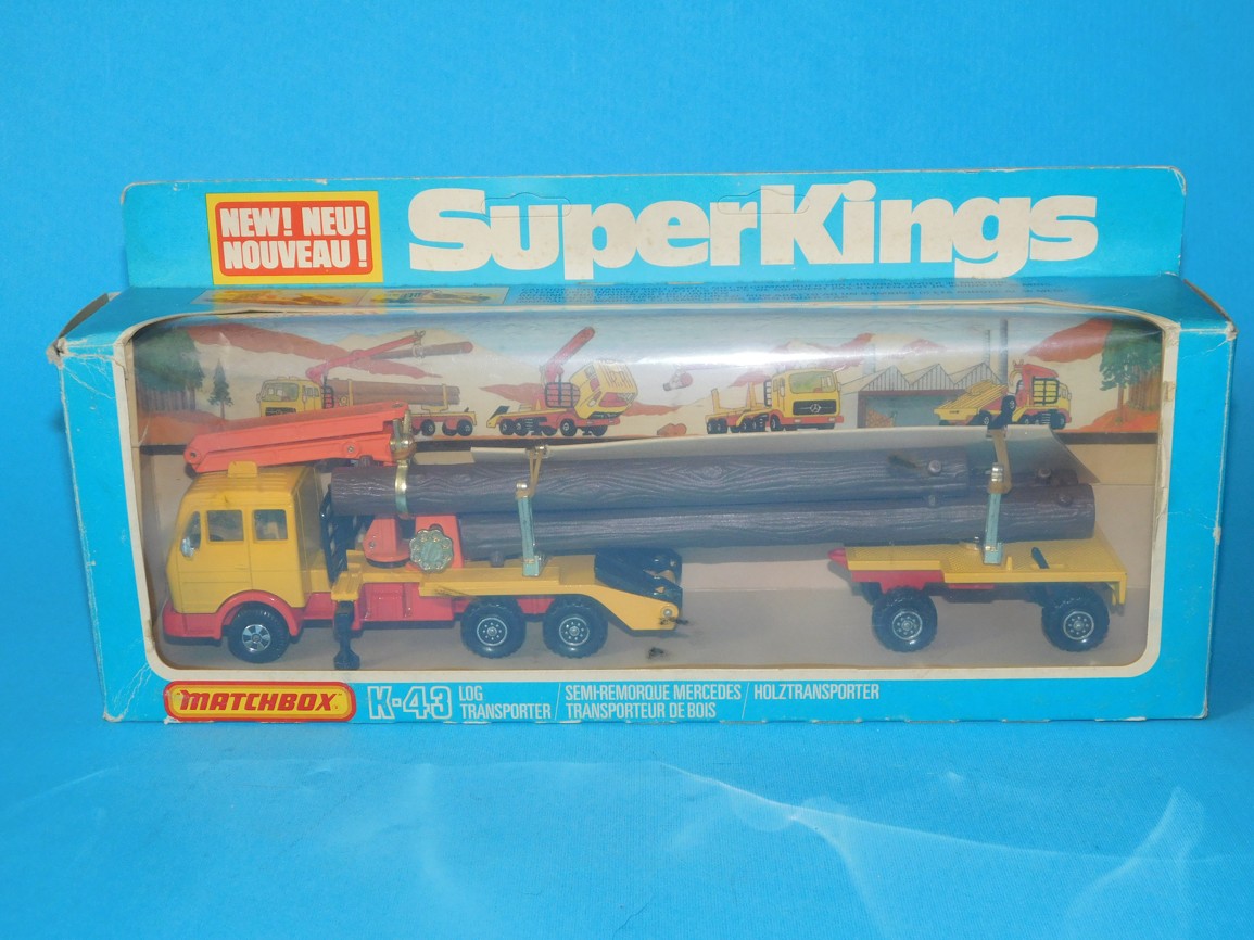 Matchbox K-43 - Log Transporter
