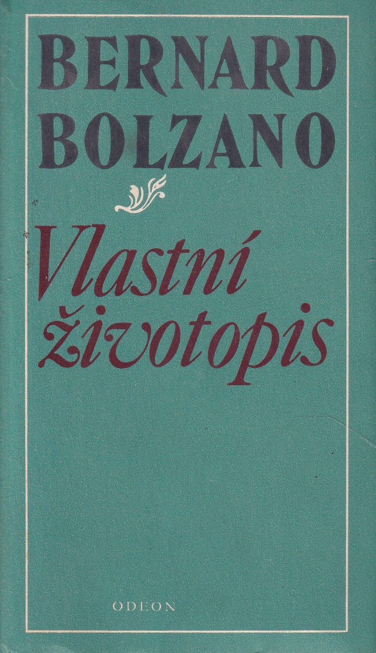 Bernard Bolzano - Vlastní životopis