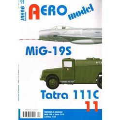 Tomáš Plička - Vystřihovací model MiG-19S a Tatra 111C