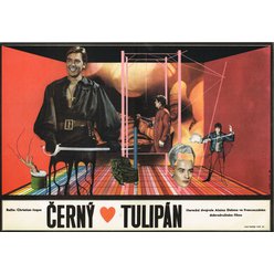 Filmový plakát A3 - Černý tulipán