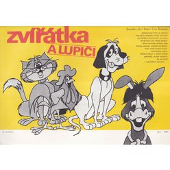 Filmováý plakát A4 - Zvířátka a lupiči