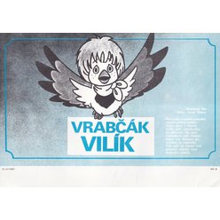 Filmový plakát A4 - Vrabčák Vilík