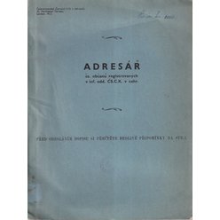 Adresář čs. občanů registrovaných v inf. odd. ČS.Č.K. v zahraničí (1945)