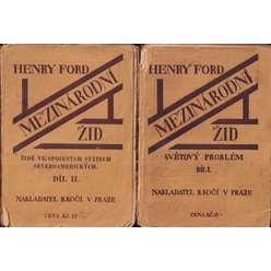 Henry Fod - Mezinárodní žid - 2 svazky (1924)