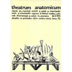 Divadelní plakát A1 - Divadlo na provázku - Theatrum Anatomicum