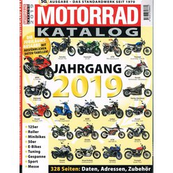 Motorrad katalog Jahrgang 2019