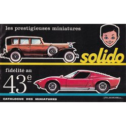 Katalog Solido 1968