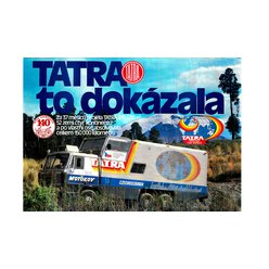 Motoristický plakát A2 - Tatra to dokázala