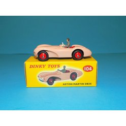 Dinky Toys - Aston Martin DB3S (růžový)