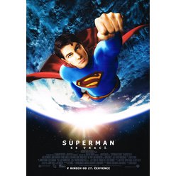 Filmový plakát A3 - Superman se vrací
