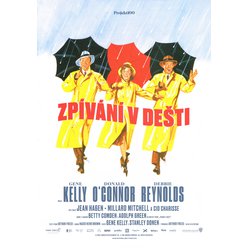 Filmový plakát A3 - Zpívání v dešti