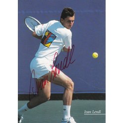Ivan Lendl - tenista - podpis na fotografii