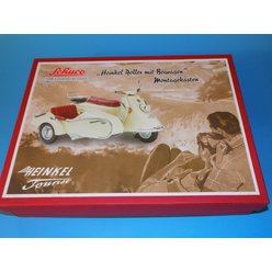 Schuco The legend in Toys - Heinkel Roller mit Beiwagen Montagekasten