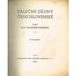 František Kurfürst - Válečné dějiny Československé