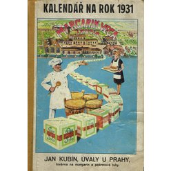 Jan Kubín - Kalendář a receptář na rok 1931
