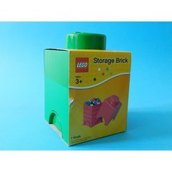 LEGO - Storage Brick - Zelená
