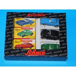 Schuco Piccolo - Mercedes 190SL, 712 Volkswagen, Porsche 356A
