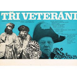 Filmový plakát A4 - Tři veteráni