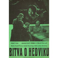Filmový plakát A3 - Bitva o Hedviku