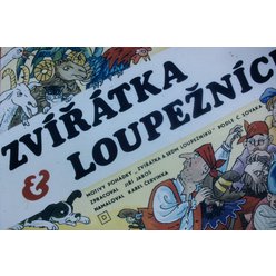 Pohádka do promítačky - Zvířátka a loupežníci - Film + text