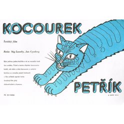 Filmový plakát A4 - Kocourek Petřík