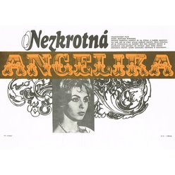 Filmový plakát A4 - Nezkrotná Angelika