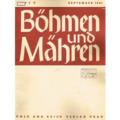Böhmen und Mähren - September 1941
