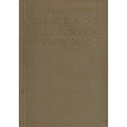 Hugh Dalton - Základy veřejných financí