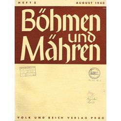 Böhmen und Mähern - August 1940