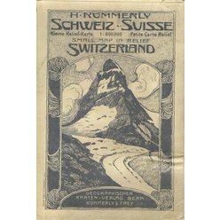 Kleine Relief-Karte - Schweiz