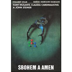 Filmový plakát A1 - Sbohem a amen