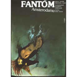 Filmový plakát A3 - Fantóm Amsterodamu