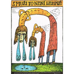 Filmový plakát A3 - S muži to není lehké