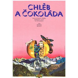 Filmový plakát A1 - Chléb a čokoláda
