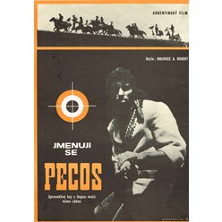 Filmový plakát A3 - Jmenuji se Pecos