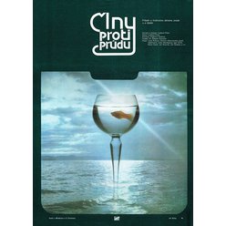 Filmový plakát A3 - Člny proti prúdu